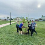 В Новой Терновке высадили молодые деревца
